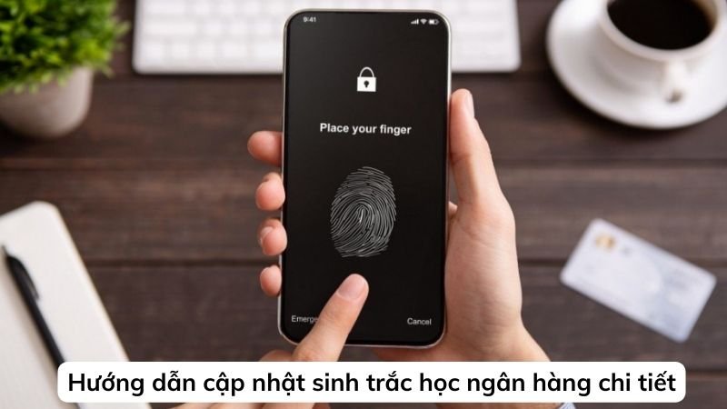 Hướng dẫn cập nhật sinh trắc học ngân hàng chi tiết
