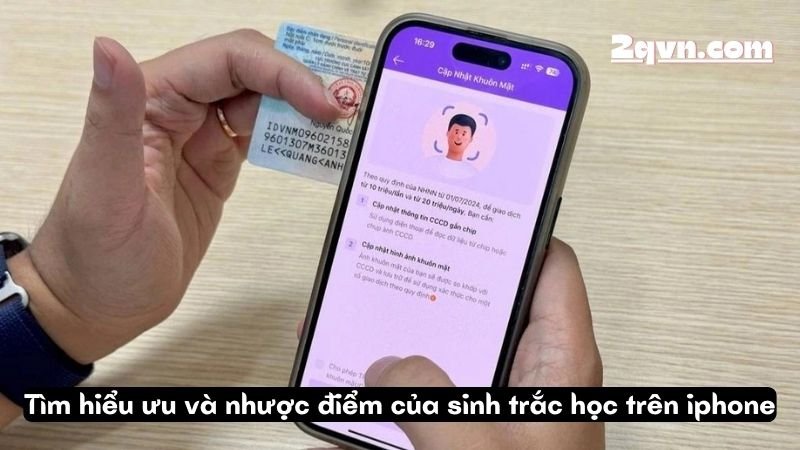 Tìm hiểu ưu và nhược điểm của sinh trắc học trên iphone