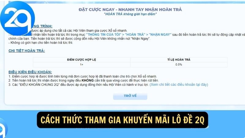 khuyen-mai-lo-de-2q-2 Cách thức tham gia khuyến mãi lô đề 2Q